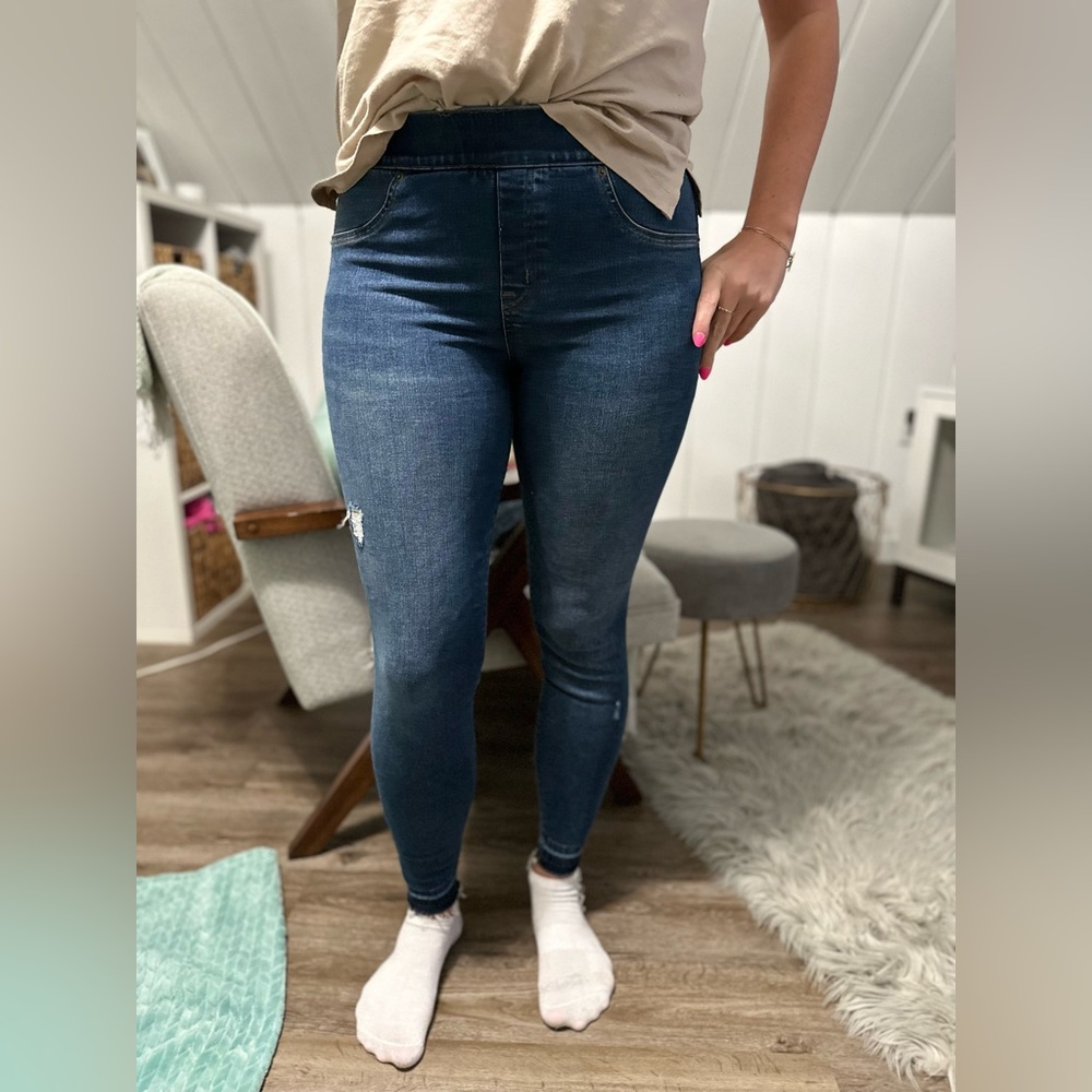 SPANX Denim Ankle Jean Leggings